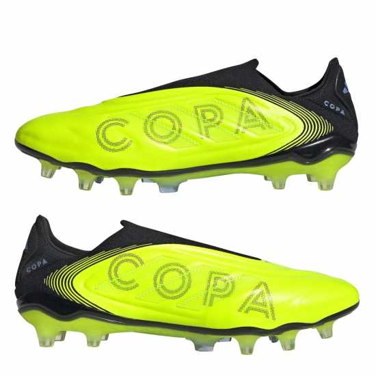 Adidas Copa Pure Iii Elite Laceless Firm Ground Football Boots Лимон/Черен 