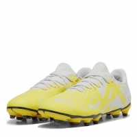 Puma Future Play.4 Firm Ground Football Boots Grey/Yellow Мъжки футболни бутонки
