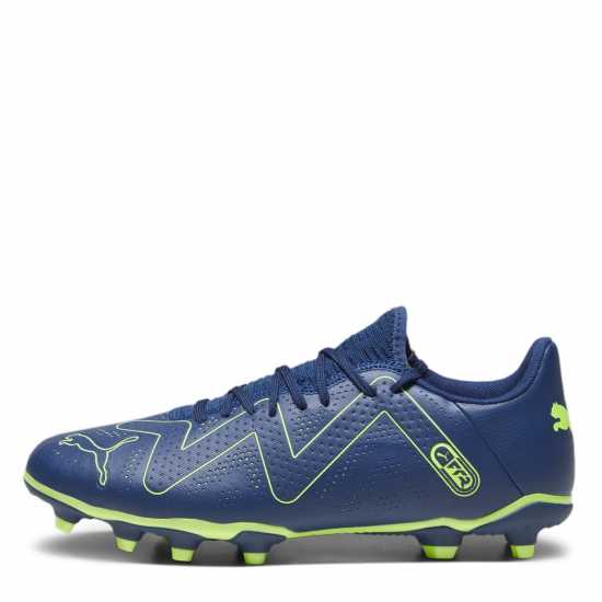 Puma Future Play.4 Firm Ground Football Boots Blue/Green Мъжки футболни бутонки