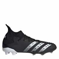 Adidas Predator Edge.2 Firm Ground Boots Unisex Black/Black Футболни стоножки