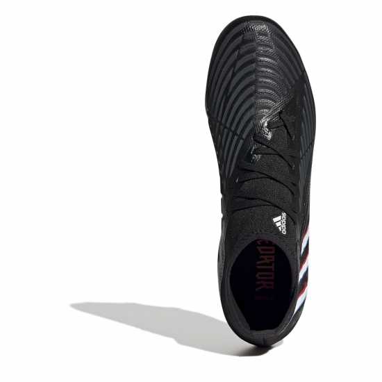 Adidas Edge.2 Firm Ground Boots Unisex Black/White - Футболни стоножки