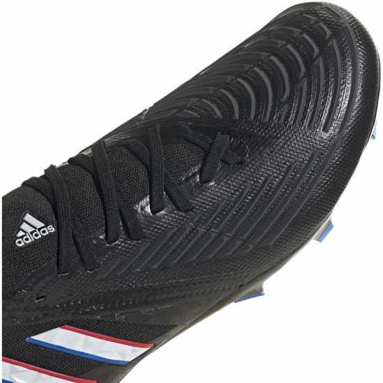Adidas Edge.2 Firm Ground Boots Unisex Black/White Футболни стоножки