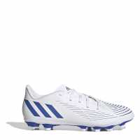 Adidas Predator .4 Fg Football Boots White/Blue Мъжки футболни бутонки