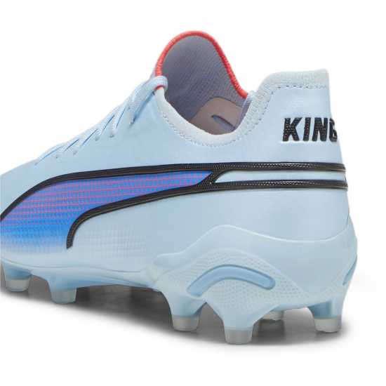 Puma King Ultimate Firm Ground Football Boots Silver/Black Мъжки футболни бутонки