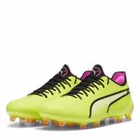 Puma King Ultimate Firm Ground Football Boots Green/Black Мъжки футболни бутонки