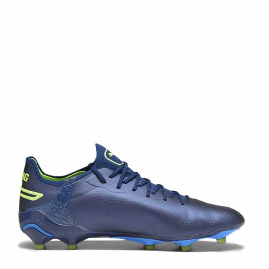 Puma King Ultimate Firm Ground Football Boots Синьо/Зелено Футболни стоножки
