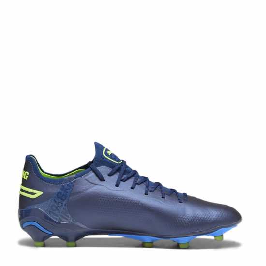 Puma King Ultimate Firm Ground Football Boots Blue/Green Мъжки футболни бутонки