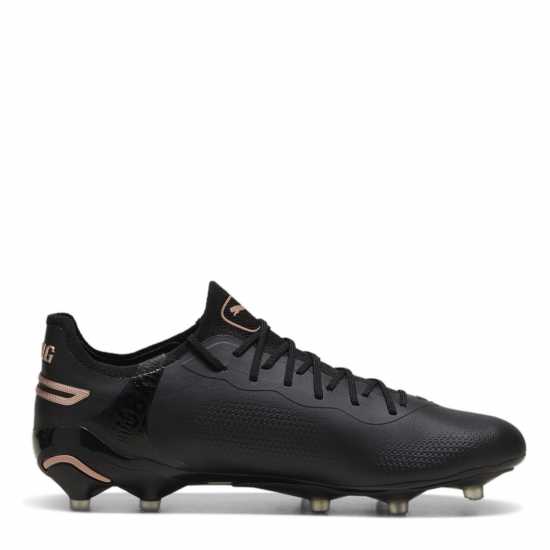 Puma King Ultimate Firm Ground Football Boots Черно/Розово Футболни стоножки