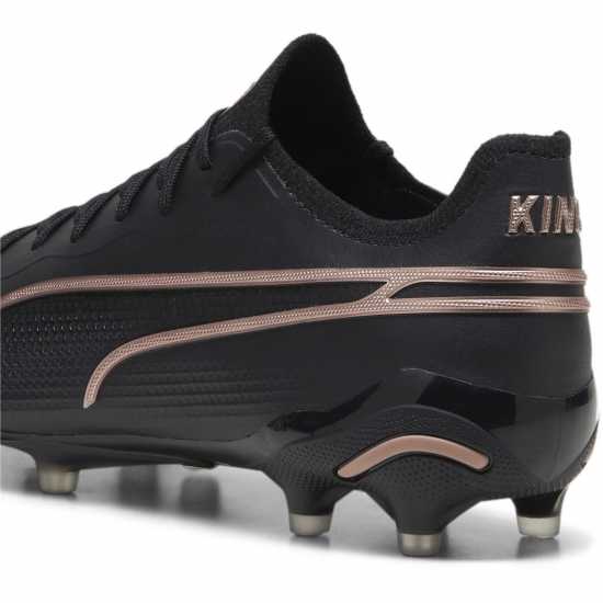 Puma King Ultimate Firm Ground Football Boots Black/Rose Мъжки футболни бутонки