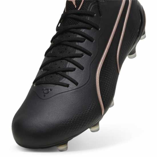 Puma King Ultimate Firm Ground Football Boots Черно/Розово Футболни стоножки