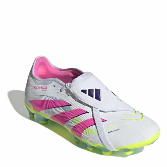 Adidas Predator Pro Fold-Over Multi Ground Football Boots Бяло/Розово 