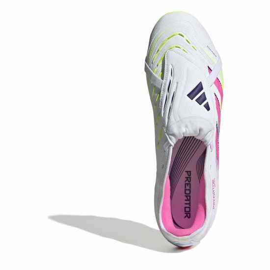 Adidas Predator Pro Fold-Over Multi Ground Football Boots Бяло/Розово 