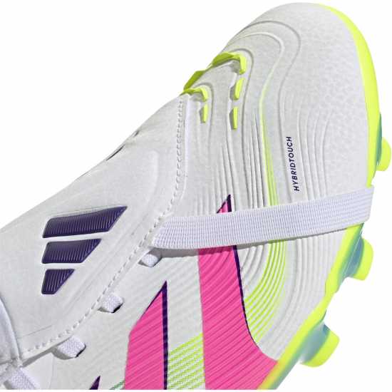 Adidas Predator Pro Fold-Over Multi Ground Football Boots Бяло/Розово 