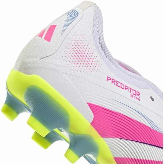 Adidas Predator Pro Fold-Over Multi Ground Football Boots Бяло/Розово 