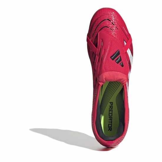 Adidas Predator Pro Fold-Over Multi Ground Football Boots Червено/Бяло/Черно 