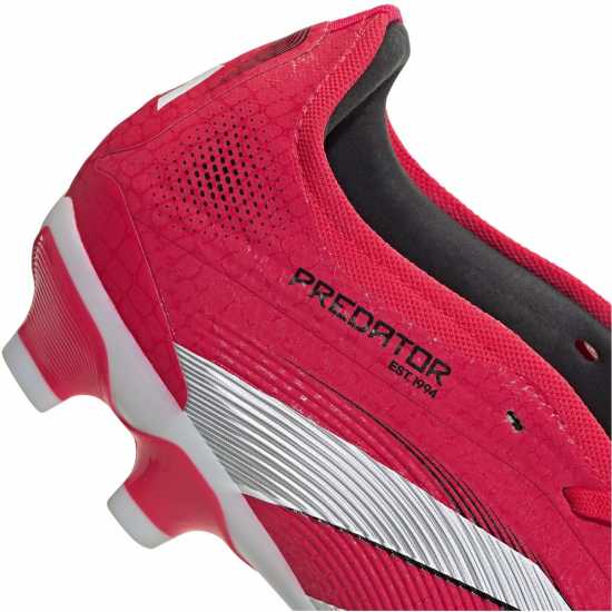 Adidas Predator Pro Fold-Over Multi Ground Football Boots Червено/Бяло/Черно 