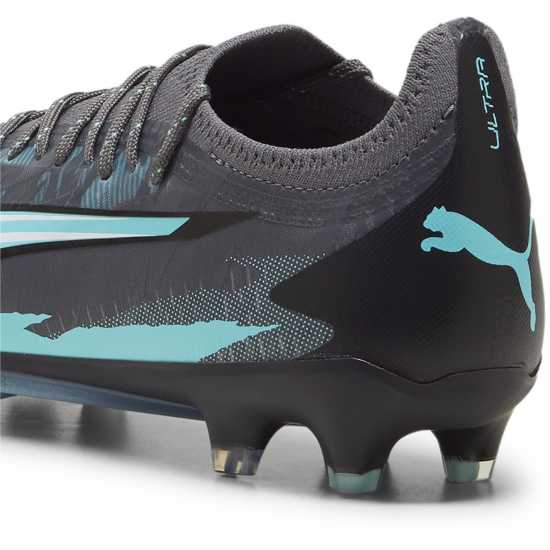 Puma Ultra Ultimate Firm Ground Football Boots Grey/Wht/Aqua Мъжки футболни бутонки