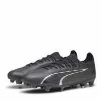 Puma Ultra Ultimate Firm Ground Football Boots Black/Asphalt Мъжки футболни бутонки