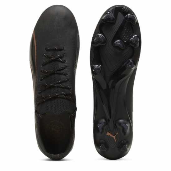 Puma Ultra Ultimate Firm Ground Football Boots Черно/Розово Футболни стоножки