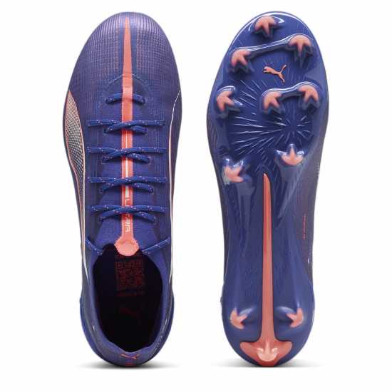 Puma Ultra Ultimate Adults Firm Ground Football Boots Лилаво/Бяло/Оранжево 