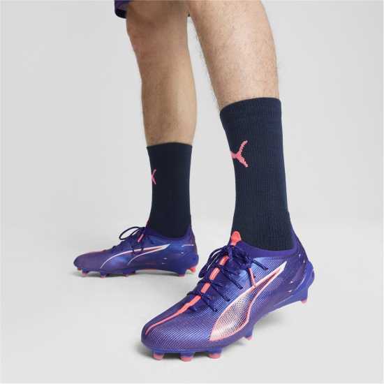 Puma Ultra Ultimate Adults Firm Ground Football Boots Лилаво/Бяло/Оранжево 