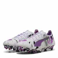 Puma Ultra Ultimate Adults Firm Ground Football Boots Бяло/Лилаво 