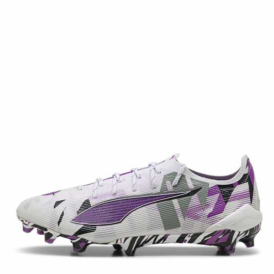 Puma Ultra Ultimate Adults Firm Ground Football Boots Бяло/Лилаво Puma Ultra Ultimate Adults Firm Ground Football Boots Бяло/Лилаво