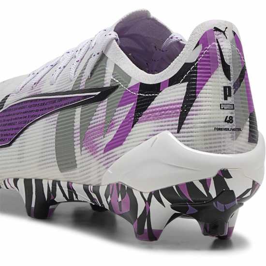 Puma Ultra Ultimate Adults Firm Ground Football Boots Бяло/Лилаво Puma Ultra Ultimate Adults Firm Ground Football Boots Бяло/Лилаво