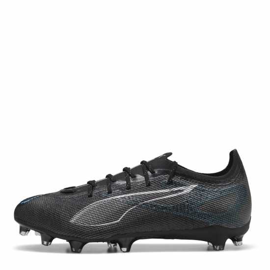 Puma Ultra Pro Firm Ground Football Boots Черно/Сребърно/Аква 