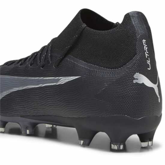 Puma Ultra Pro Firm Ground Football Boots Black/Asphalt Мъжки футболни бутонки