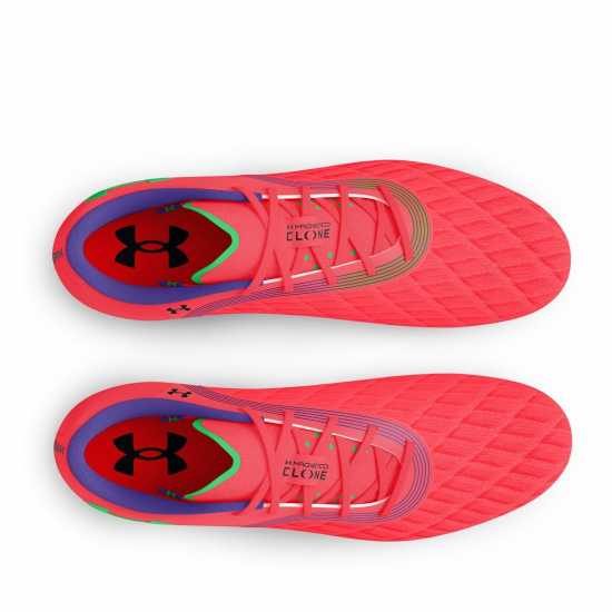 Under Armour Clone Magnetico Pro Firm Ground Football Boots Red/Green Мъжки футболни бутонки