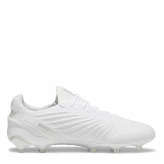 Puma King Ultimate Launch Adults Firm Ground Football Boots Бяло/Бяло Puma King Ultimate Launch Adults Firm Ground Football Boots Бяло/Бяло