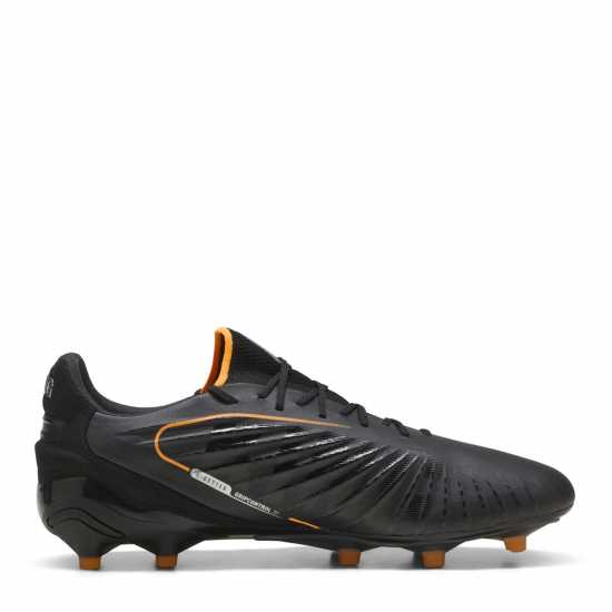 Puma King Ultimate Launch Adults Firm Ground Football Boots Черно/сребро 