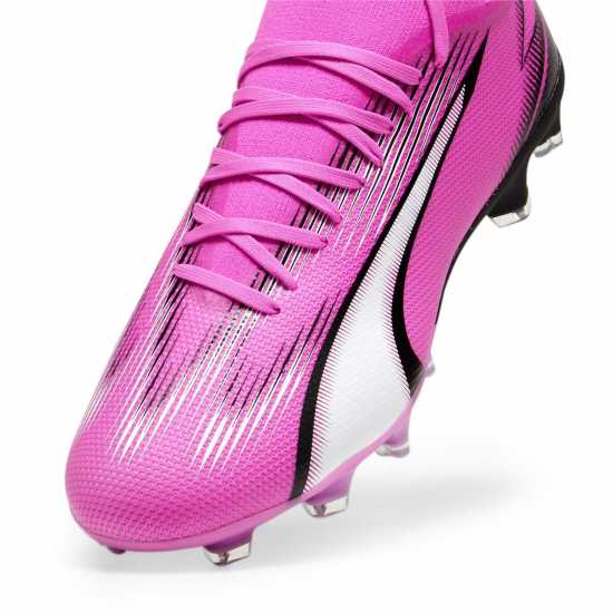 Puma Ultra Match Firm Ground Football Boots Pink/White/Blk Мъжки футболни бутонки