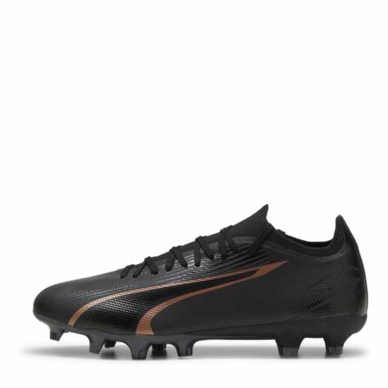 Puma Ultra Match Firm Ground Football Boots Черно/Розово Футболни стоножки