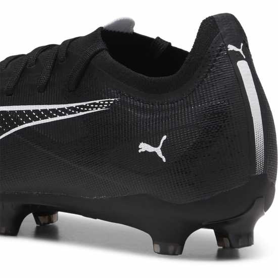 Puma Мъжки Футболни Бутонки Ultra Match Firm Ground Football Boots Mens Черно/Бяло Puma Ultra Match Firm Ground Football Boots Mens Черно/Бяло