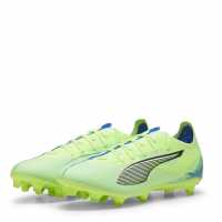 Puma Мъжки Футболни Бутонки Ultra Match Firm Ground Football Boots Mens Зелено/Бяло/Синьо 