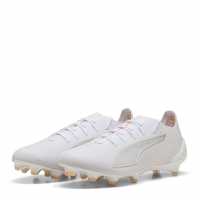 Puma Ultra 5 Ultimate Adults Firm Ground Football Boots Бяло 