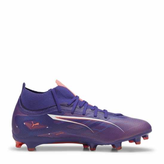 Puma Мъжки Футболни Бутонки Ultra Match+ Firm Ground Football Boots Mens Лилаво/Бяло/Оранжево Puma Мъжки Футболни Бутонки Ultra Match+ Firm Ground Football Boots Mens Лилаво/Бяло/Оранжево