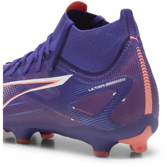 Puma Мъжки Футболни Бутонки Ultra Match+ Firm Ground Football Boots Mens Лилаво/Бяло/Оранжево Puma Мъжки Футболни Бутонки Ultra Match+ Firm Ground Football Boots Mens Лилаво/Бяло/Оранжево