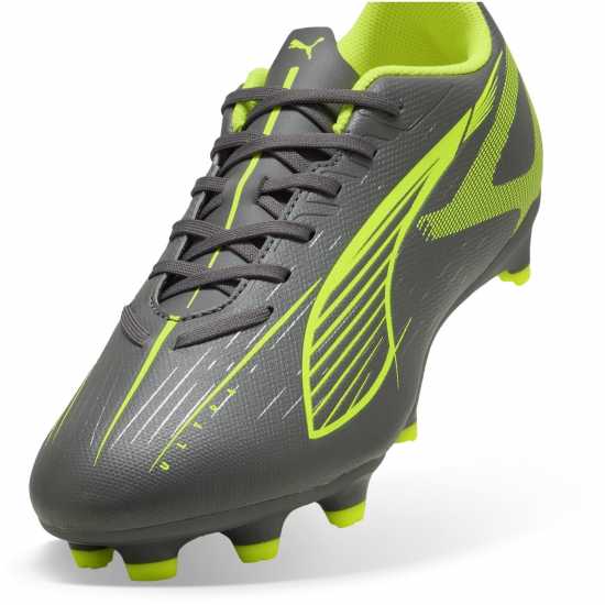 Puma Ultra Play Firm Ground Football Boots Mens Сребро/Жълто 