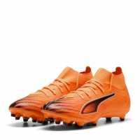 Puma Ultra 5 Match Adults Firm Ground Football Boots Оранжево/Черно 