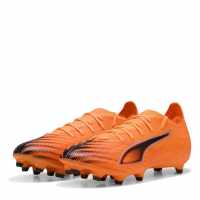 Puma Ultra 6 Match Adults Firm Ground Football Boots Оранжево/Черно 