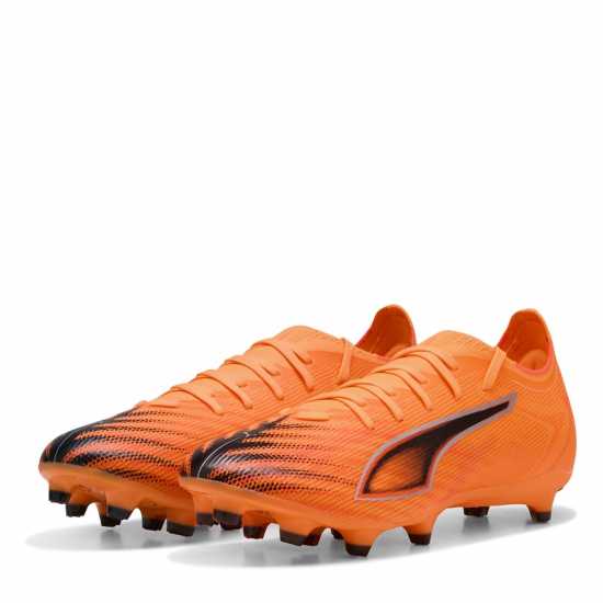 Puma Ultra 6 Match Adults Firm Ground Football Boots Оранжево/Черно 