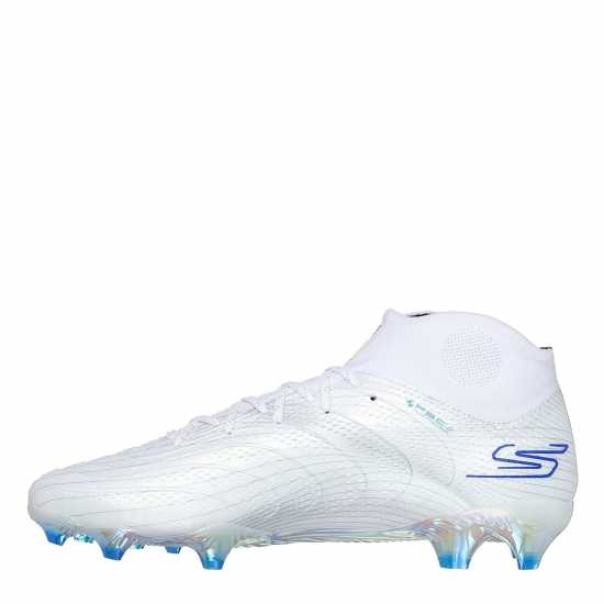 Мъжки футболни бутонки Skechers Skx 01 High Adults Firm Ground Football Boots White Skechers Skx 01 High Adults Firm Ground Football Boots White Мъжки футболни бутонки