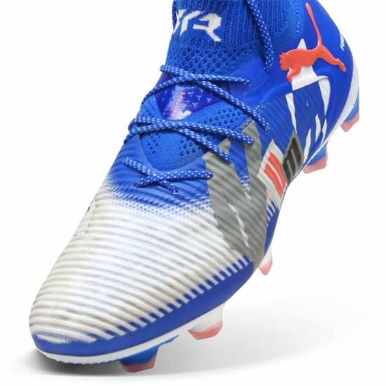 Мъжки футболни бутонки Puma Future 8 Ultimate Adults Firm Ground Football Boots Бяло/Синьо Puma Future 8 Ultimate Adults Firm Ground Football Boots Бяло/Синьо Мъжки футболни бутонки