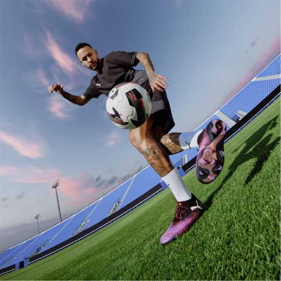 Мъжки футболни бутонки Puma Future 8 Ultimate Adults Firm Ground Football Boots Black/Purple Puma Future 8 Ultimate Adults Firm Ground Football Boots Black/Purple Мъжки футболни бутонки