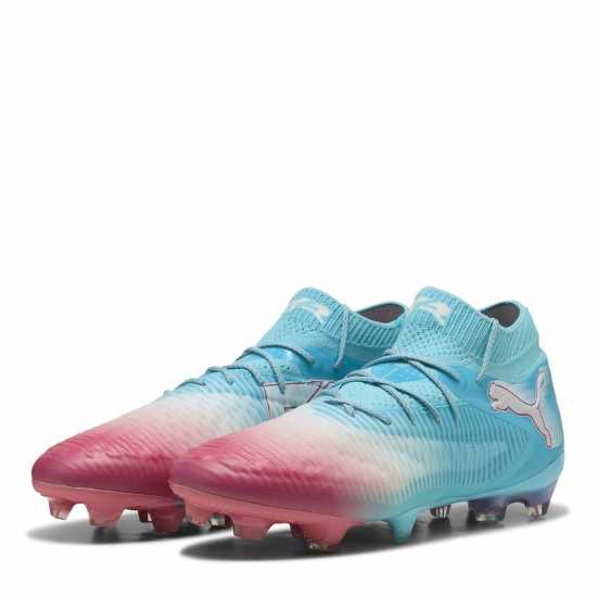 Puma Future 8 Ultimate Adults Firm Ground Football Boots Blue/White Мъжки футболни бутонки