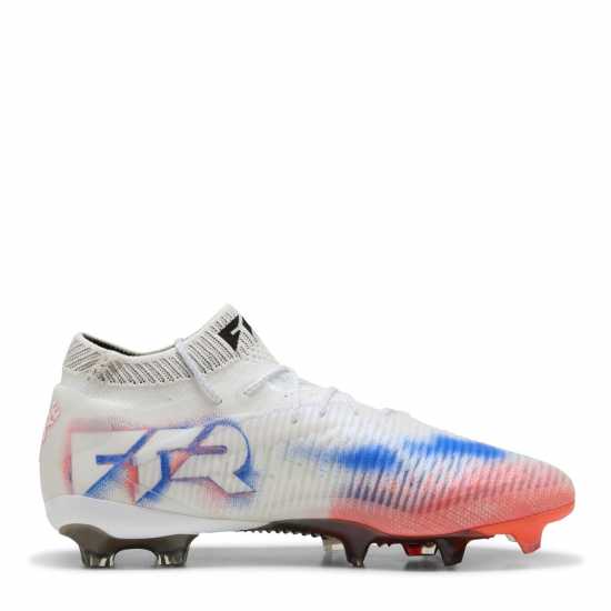 Мъжки футболни бутонки Puma Future 8 Ultimate Adults Firm Ground Football Boots White/Black/Red Puma Future 8 Ultimate Adults Firm Ground Football Boots White/Black/Red Мъжки футболни бутонки