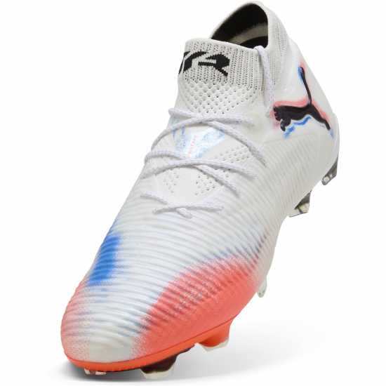 Мъжки футболни бутонки Puma Future 8 Ultimate Adults Firm Ground Football Boots White/Black/Red Puma Future 8 Ultimate Adults Firm Ground Football Boots White/Black/Red Мъжки футболни бутонки